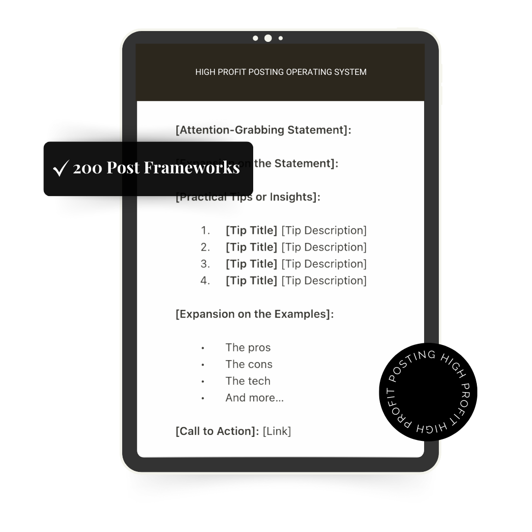 200 Post Frameworks